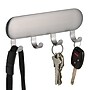 iDesign Forma Self Adhesive Small Key Rack, Brushed Stainless Steel (82600)~#|#~344ABA26-BA9F-4688-8F2508C6D2A69A2F_sc7