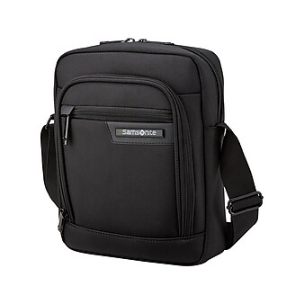 Samsonite Classic Business 2.0 Polyester Cross-Body Messenger Bag, Black (141275-1041)