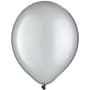Party City 11" Pearlized Latex Balloons, Silver, 100/Pack (AM115908-18)~#|#~3453B1C3-0927-40CD-B89BA07A2E73330C_sc7