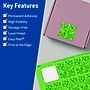 Avery Square Multipurpose Labels, 2-1/8" x 2-1/8", Neon Green, 480/Pack (94105)~#|#~3453CAD8-7AAD-4B0E-9EA51781A1102C6A_sc7