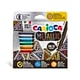 CARIOCA Metallic Water Based Water-Based Markers, Fine Tip, Assorted Colors, 8/Set (CRA43162)~#|#~34541305-8056-48B4-B9113EAB093C958B_sc7