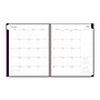2027 Blue Sky 8.5" x 11" Calendar Year Monthly Planner, Plastic Cover, Plum (161838)~#|#~34556C6B-C359-4CD1-844EC871ADFB436A_sc7