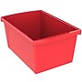Storex Plastic Medium Classroom Storage Bin, 16.75"x 11.87"x 8.28", Red, Pack of 2 (STX61483U06C-2)~#|#~3459E8F1-B0EF-48DD-806DAEB9128BE471_sc7