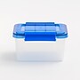 Iris 6.5 Quart Element Resistant Ultimate Clear Plastic Latching Storage Bin, Clear, 5/Pack (500136)~#|#~345DAA72-C779-47D0-A36DC18A904B2917_sc7