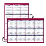 2027 AT-A-GLANCE 36" x 24" Yearly Wall Calendar, Reversible, White/Red (PM212-28-27)~#|#~34603FFD-02A9-443D-BAF6BA6A28804B36_sc7