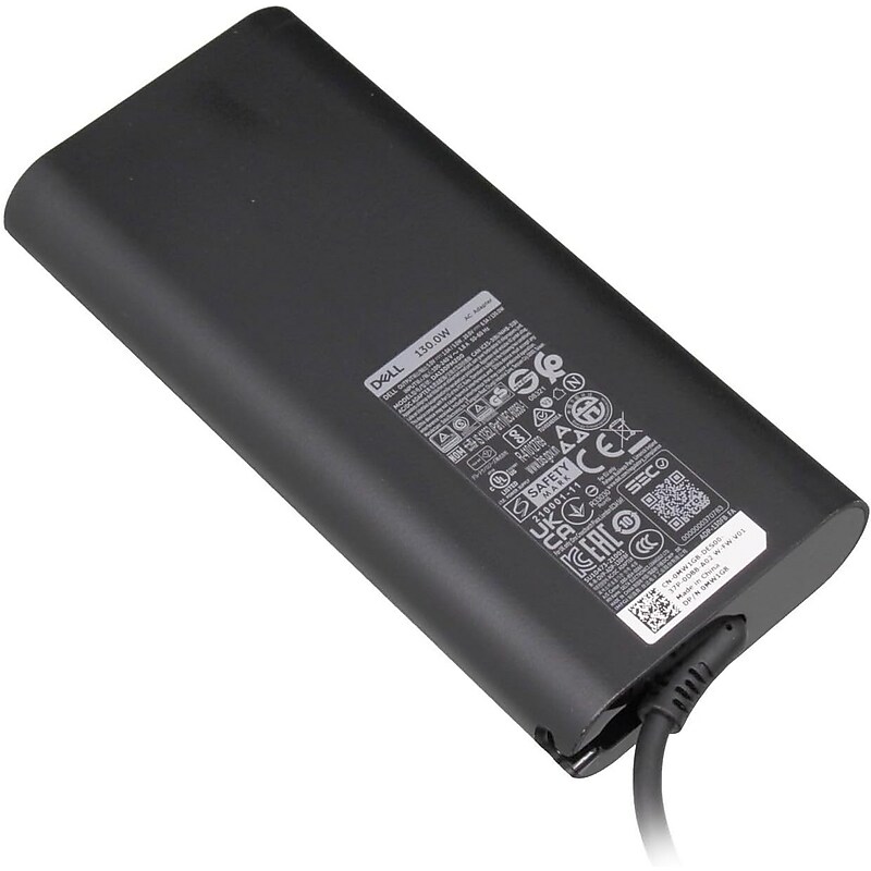 Dell 130W USB Type-C Power Supply for Inspiron 16 (7640), Inspiron 14 Plus (7430), Latitude 15 (5550), Black (0MW1G8) image 1
