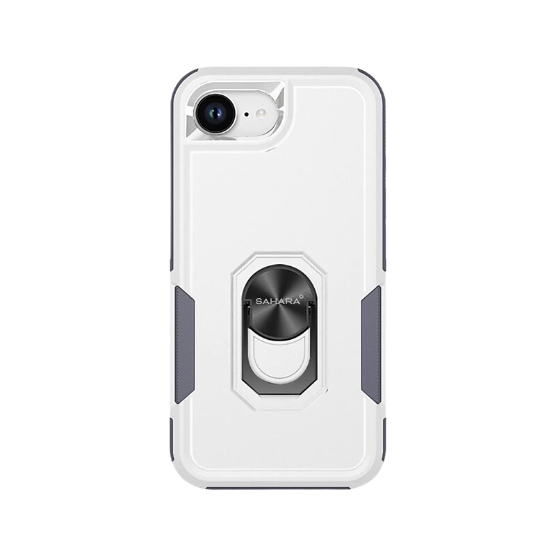 SaharaCase Raider Series Phone Case for iPhone 16e, Shock Absorbing, Fossil White (CP00817) image 1