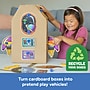 Educational Insights Boxineers Cardboard Vehicles Craft Set, 84 Pieces/Pack (1513)~#|#~346354E3-0DF5-4773-A12928966A042247_sc7