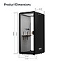 FlexiSpot NeoPod Modular Series Sound Absorbing Privacy Booth, Black (P1F-3B)~#|#~34655230-65CF-43DE-B81C5C8A1EE5F0D0_sc7