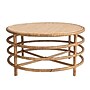 Storied Home Rattan and Banana Leaf Round Coffee Table, Natural (DF6968)~#|#~34663FD9-F41B-4EF7-A195A8D012BC5027_sc7