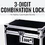 Vaultz Storage Container w/ Combination Lock, Plastic, Black (VZ00266-CAM)~#|#~346BF86F-CA48-4355-8545A1E5398627A9_sc7