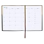 2024 Global Printed Products 8" x 10" Weekly & Monthly Planner, Brown/Black (SPLS24-BRN810)~#|#~346F69DF-6566-465B-A0A179F15E1FE33A_sc7