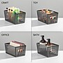 mDesign Steel Organizer, Matte Black (25988) ~#|#~34707641-A8D8-4B5E-8C4611F61C37A82B_sc7