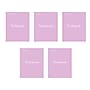Miquelrius 1-Subject Notebook, 8.5" x 11", College-Ruled, 80 Sheets, Lavender, 5/Carton (48281CS)~#|#~3474C254-3158-4E62-8152EA042DCB35CC_sc7