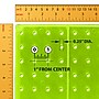 Azar Studio Base 60" x 17" Pegboard Floor Stand, Green (700770-GRE-6C50)~#|#~347A266B-19C5-469F-964849FE401FFC68_sc7