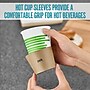 Perk™ Eco Paper Hot Cup Sleeve, Brown, 500/Pack (PK56227)~#|#~347A8B3B-3219-4B2B-9FCB518AA210FD45_sc7