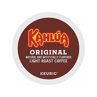 Kahlua Original Coffee, Keurig K-Cup Pod, Light Roast, 96/Carton (PB4141CT)