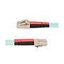 StarTech 20m (65ft) LC to LC (UPC) Duplex OM4 Multimode Fiber Optic Patch Cable, 50/125, Aqua (450FBLCLC20)~#|#~347ED645-3AE0-4A4B-B41C0B8721606E44_sc7