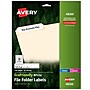 Avery EcoFriendly Laser/Inkjet File Folder Labels, 2/3" x 3-7/16", White, 750 Labels/Box (48266)~#|#~347F5B03-EAEB-4186-91AB5F5BDBFFEFC4_sc7
