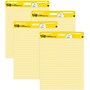 Post-it Super Sticky Easel Pad, 25" x 30", Lined, 30 Sheets/Pad, 4 Pads/Pack (561VAD4PK)~#|#~3482E300-BBF7-45ED-9BDDFB313EC7FA59_sc7