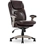 Serta Back in Motion Bonded Leather Executive Office Chair, Frye Chocolate (44187)~#|#~34857BDD-D389-4758-B548F0827B3D6494_sc7