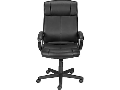 Staples Turcotte Luxura High Back Executive Chair, Black Simolary simolary.com