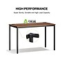 Eureka Ergonomic 47"W Computer Desk, Teak (CD009)~#|#~349746C2-D2FD-4133-9F6C26496558423C_sc7