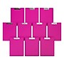 Davis Group Premium Polypropylene Clipboard, Letter Size, Pink, 10/Pack (4511-43-10)~#|#~349ECE53-EB17-44B7-976A5DE7A4605669_sc7