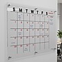 Excello Brands Acrylic Dry-Erase Calendar Whiteboard, 20" x 30", Black Print (ACRYLBRD-CAL20X30-BLK)~#|#~34A07188-E07D-45A8-BB193C07294929DC_sc7