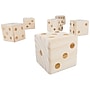Hey! Play! Wooden Yard Dice Set, Natural (80-ZS-GYY01)~#|#~34A599EA-AE47-4A75-B19EDBC44F5F6A7E_sc7