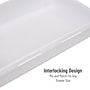 Mind Reader 8-Piece Plastic Drawer Organizer, White (8INTBOX-WHT)~#|#~34A77B12-BE56-4798-83596204A7DDE52F_sc7