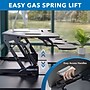 Mount-It! 43"W Manual Corner Adjustable Standing Desk Converter, Black (MI-7958A)~#|#~34A8FE2C-454E-4E44-86441CDB99262C04_sc7