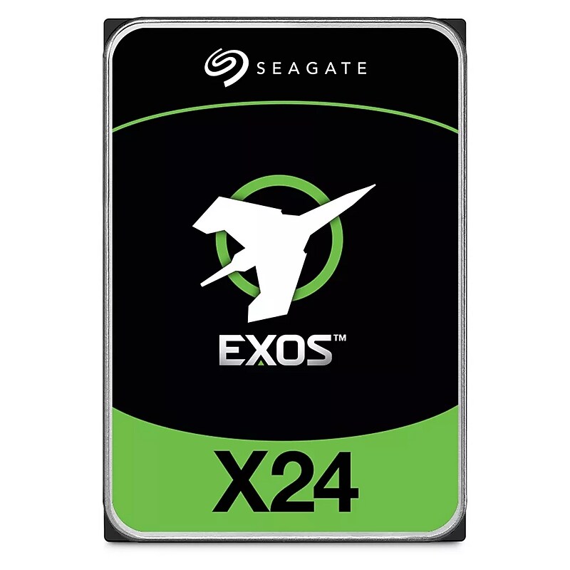 Seagate Exos X24 16TB 3.5" SATA Internal Hard Drive (ST16000NM002H) image 1
