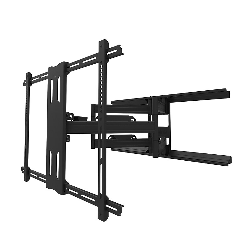 Kanto Long Extension Full Motion TV Wall Mount for 50" - 100" TVs, Black (PDX700) image 1