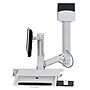 Ergotron StyleView Adjustable Keyboard & Monitor Mount Workstation, Up to 24" Monitor, White (45-594-216)~#|#~34B2A4B1-B165-4261-A58816234382BB5C_sc7