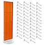 Azar Revolving Studio Base 60" x 16" Pegboard Floor Stand, Orange (700780-ORG-6C50)~#|#~34B2CAF5-B116-4746-A2A52C235467E9EC_sc7