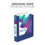 Samsill Durable 1.5" View Binders, D-Ring, Made in USA, Black, Blue, Red, Green, 4/Pack (MP46458)~#|#~34B5B60B-2423-4FCB-8B0D07EF127CBE3C_sc7
