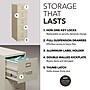 HON 310 Series 5-Drawer Vertical File Cabinet, Legal Size, Lockable, 60"H x 18.25"W x 26.5"D, Putty (HON315CPL)~#|#~34B6B2FD-EF97-4C51-85B51046ACC5AA08_sc7