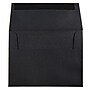 JAM Paper A6 Invitation Envelope 4 3/4" x 6 1/2", Black Linen, 100/Pack (68999d)~#|#~34BE4380-6151-42DB-A711472EAEBC5C79_sc7