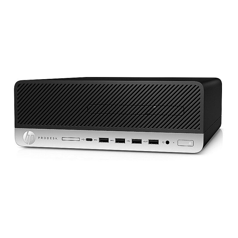 HP ProDesk 600 G4 SFF Refurbished Desktop Computer, Intel Core i5-8500 3.0GHz, 16GB RAM, 512GB SSD, Windows 11 Pro image 1