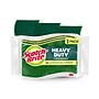 Scotch-Brite Non-Scratch Heavy Duty Sponge with Scrubber, No, Green/Yellow, 3 Sponges/Pack (HD3)~#|#~34BEF6A2-26F7-401D-9E4BCFBC264DF73F_sc7