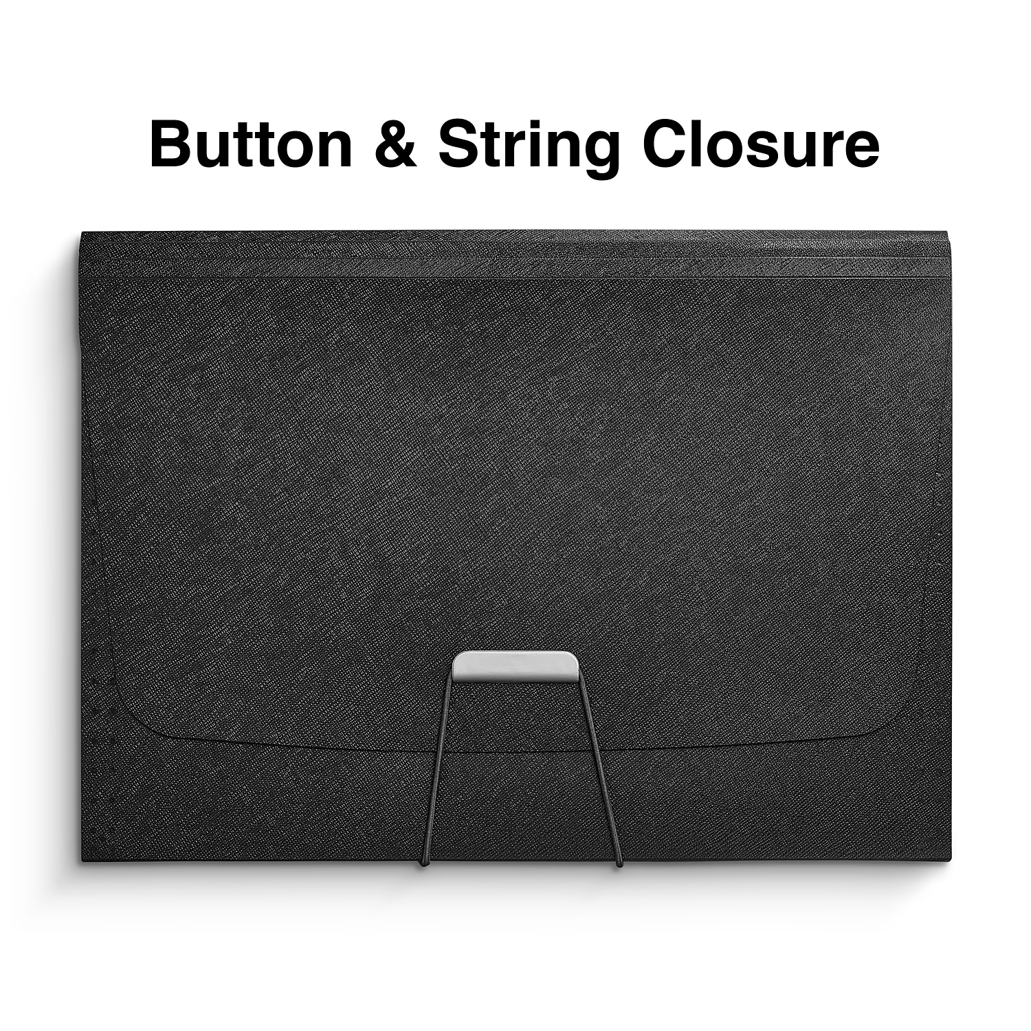 Staples Plastic Accordion File 13-Pocket Letter Size Black (TR51807) - Picture 3 of 4
