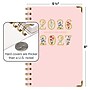 2026-2027 Excello Brands 5" x 8" Academic Weekly & Monthly Planner, Paperboard Cover, Pink Gold Numbers (RAY27-58LP-85P)~#|#~34C4FDCF-D8D6-4B37-A16FC9E8FE909EE8_sc7