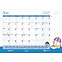 2024-2025 House of Doolittle Seasonal Holiday Depictions 22" x 17" Academic Monthly Desk Pad Calendar (1395-25)~#|#~34C5A7DA-7428-4DA7-8DD212C2D6D91FC8_sc7