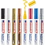 edding 750 Series Oil Based Gloss Paint Marker, Assorted Colors, 8/Pack (EDD47508999)~#|#~34C740BE-FD07-4023-ADB87EF182CB35F6_sc7