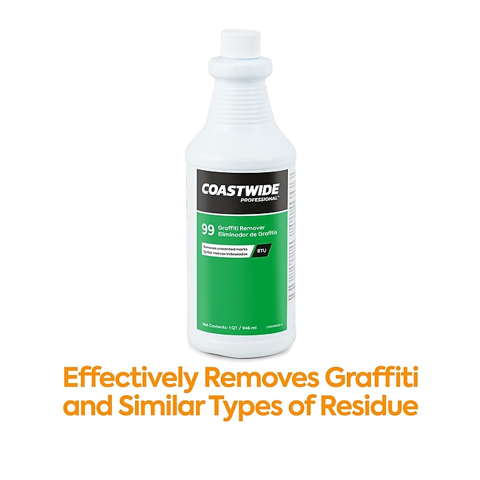 Graffiti Remover, 0.95 L Bottle, 6/Carton Graffiti Remover, 0.95 L Bottle, 6/Carton