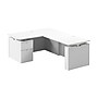 Bush Business Furniture Stratus 60"W Electric L-Shaped Adjustable Standing Desk with File Cabinet, White (SUT015WH)~#|#~34D9B6D4-C511-4DFC-B80DDCE880F9887C_sc7