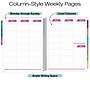 2026 Global Printed Products Teal Gold Marble 8.5" x 11" Weekly & Monthly Planner, Paperboard Cover (NRY26-LAMF-54)~#|#~34DC2B91-7E35-46C0-B963A3E6299569F9_sc7