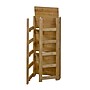 Regency Flip Flop 34" High Square Folding Bookcase- Medium Oak (FFSQ3412MO)~#|#~34DC8554-30A1-43C3-A487C6ED4A315661_sc7