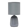 Simple Designs Table Lamp, Gray (LT1134-GRY)~#|#~34DCC300-F611-4712-A6904AC7C7ED99F3_sc7